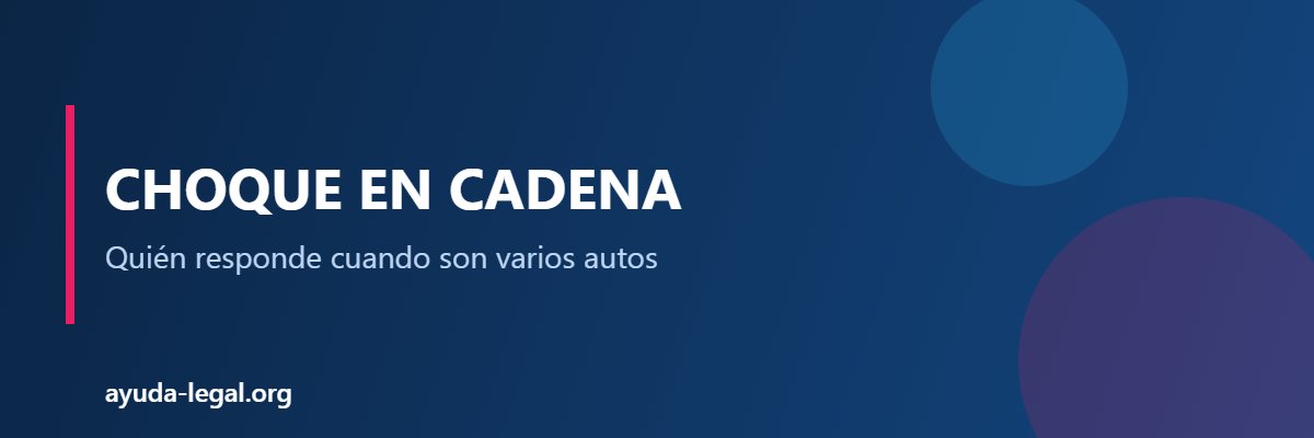 Choque en cadena - Ayuda Legal Argentina